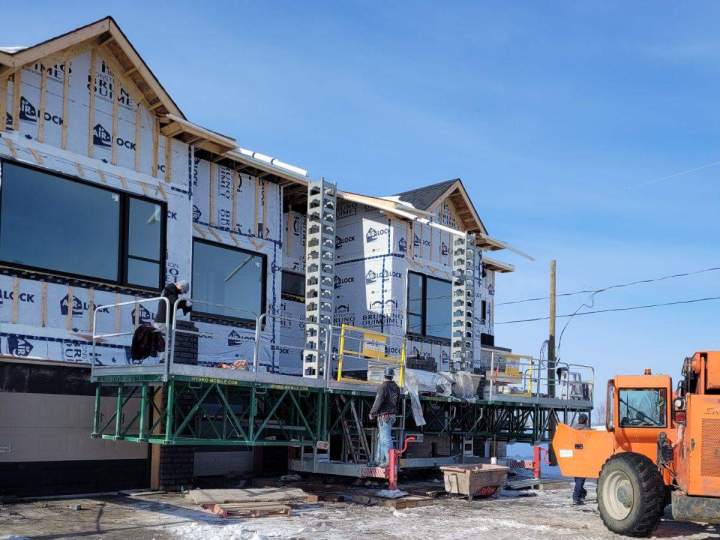<p>Construction neuve, Saint-Ferréol-les-Neiges</p>